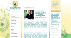 Desktop Screenshot of praxis-brombach.de